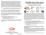 CR-SEBX Quick Start Guide