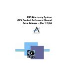 FRS Discovery System OCX Control Reference Manual - I-Cube