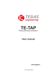 TE-TAP manual ENG 1404KB 2015-09-01 13:18:49