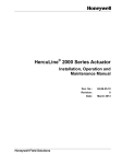 HercuLine 2000 Series Actuator