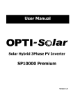 SP10000 Premium User Manual