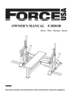 F-HDOB Assembly Manual - Australian Fitness Supplies
