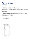 Installation and User`s Manual for Remote Low Side Modular Flaked
