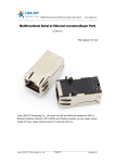 Multifunctional Serial to Ethernet converter converter(Super Port)