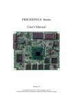 PEM-E203VLA Series User`s Manual