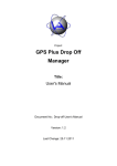 Drop-Off Manager Manual - Vectronic Aerospace GmbH