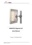 MIMOTEC GigaLink AC User Manual