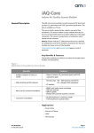 IAQ-CORE C Datasheet