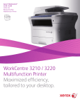 WorkCentre 3210/3220 Brochure