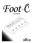 Foot-C User Manual Rev. 1