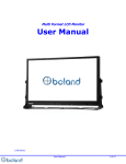 Latinus(Multi Fromat Monitor) User`s Manual