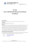 BT-1022 Class 2 CSR BC04-EXT Bluetooth Flash Module User