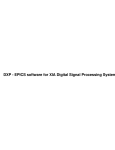 DXP - EPICS software for XIA Digital Signal Processing Systems