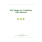 HTC Magic for Vodafone User Manual