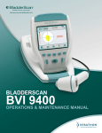 BladderScan BVI 9400 Operations and Maintenance
