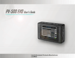 Click Here To Load The PV500 Touch Screen User Manual