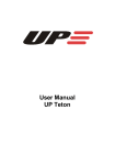 User Manual UP Teton