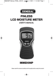 PINLESS LCD MOISTURE METER MMD5NP - Cole