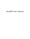 NovoBPT User`s Manual