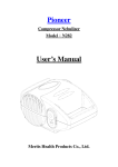 Pioneer User`s Manual - Merits Health Products