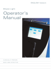 Operator`s Manual - Beauty Light Technical IPL & RF
