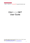 the CliniScript.NET Manual here
