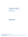 Calisto P240 - Plantronics
