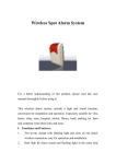 Wireless Spot Alarm System
