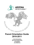 Parent Orientation Guide 2010-2011