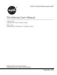 TIA Software User`s Manual