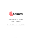 4MB PCMCIA SRAM User`s Manual