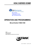 KD6 Z Series Operation Manual