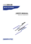 CSX300-09 USER`S MANUAL