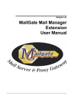 MailGate Mail Manager Extension User Manual