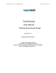 Paybill Module - User Manual