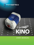 CoolSNAP KINO User Manual