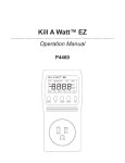 Kill A Watt&trade; EZ - P3 International