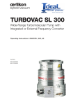 TURBOVAC SL 300 - Ideal Vacuum Products, LLC