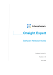Onsight Expert Release Notes