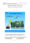 KB3025-B LED Control Card User manual