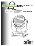 Q-Wash 360Z-LED User Manual Rev. 01d
