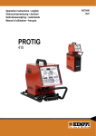 Protig 410 User Manual - Rapid Welding and Industrial Supplies Ltd
