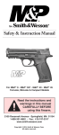 M&P Pistol Manual