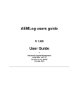 AEMLog User Manual