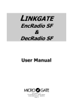 LinkGate SF User`s Manual - Sports Timing International