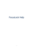 FocusLock Help