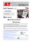 W.E.T Sensor type WET-1