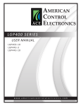 LGP400 SERIES - American Control Electronics