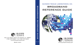 BroadBand reference Guide