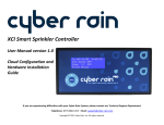 XCI Smart Sprinkler Controller - Cyber-Rain